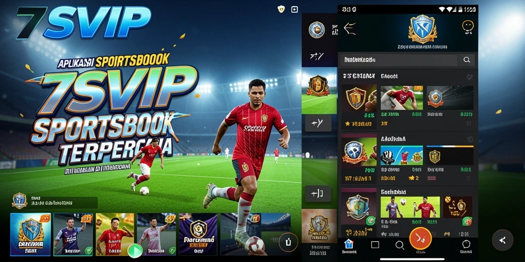 Tampilan gameplay taruhan olahraga di aplikasi 7SVIP.
