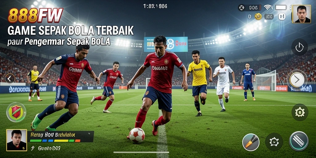 Screenshot gameplay 888FW yang menunjukkan aksi seru di lapangan.