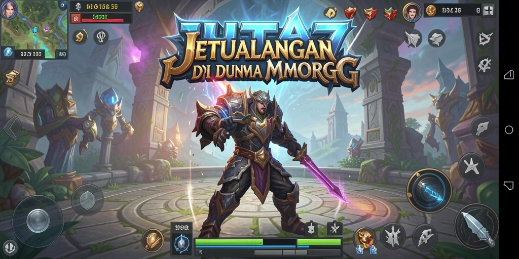 Tampilan gameplay JUTA7 yang menakjubkan dan penuh aksi.