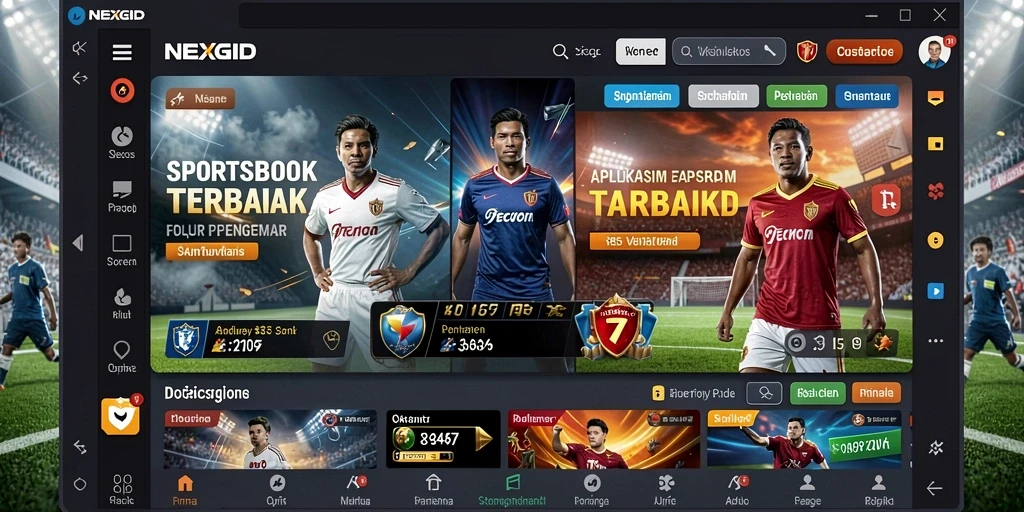Tampilan gameplay NEXGID yang menarik dengan fitur taruhan yang interaktif.