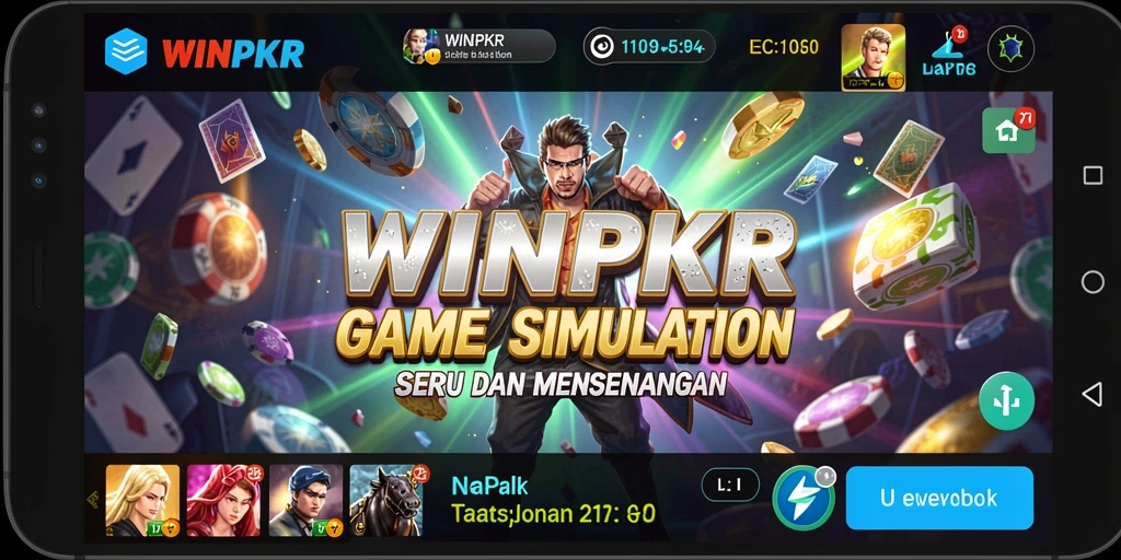 Tampilan gameplay <strong>WINPKR</strong> yang menarik dan interaktif.